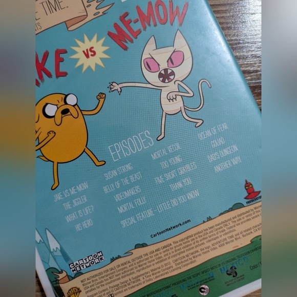 Adventure Time: Jake vs. Me-Mow (DVD) And Adventure Time (DVD) Bundle Set Of 2 - Picture 3 of 6